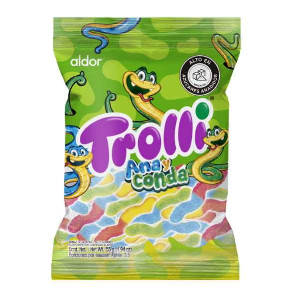 2710 GOMAS TROLLI ANA Y CONDA*100 250GR CJ*16