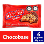2814 GALLETAS CHOKIS CHOCOBASE 282GR PAQ6   Mayorista AhorroPlus