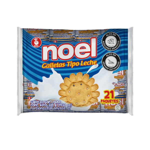 118 GALLETA NOEL LECHE21 CJ24   Mayorista AhorroPlus