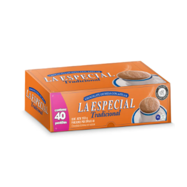 1715 CHOCOLATE LA ESPECIAL40 PST 1120GR CJ10   Mayorista AhorroPlus