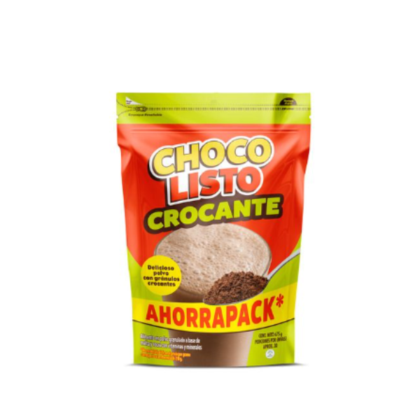 1733 CHOCOLISTO CROCANTE 675GR CJ24   Mayorista AhorroPlus