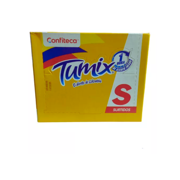 186 CHICLE TUMIX S. SURTIDO CJ*36