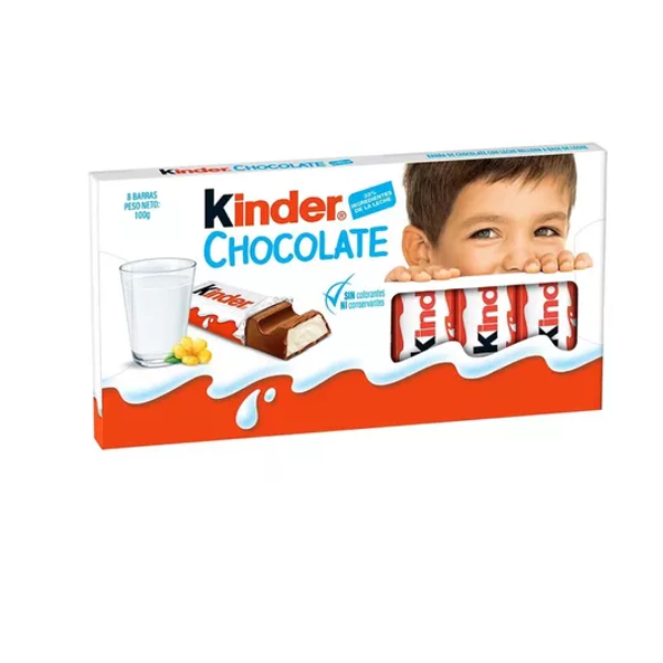471 CHOCOLATINA KINDER BARRA PLANA*10 *80