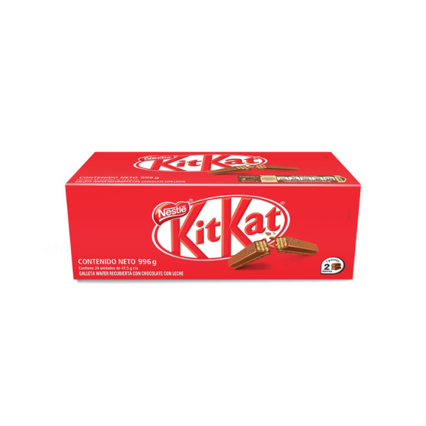 618 GALLETA KITKAT NESTLE*48 996GR*2