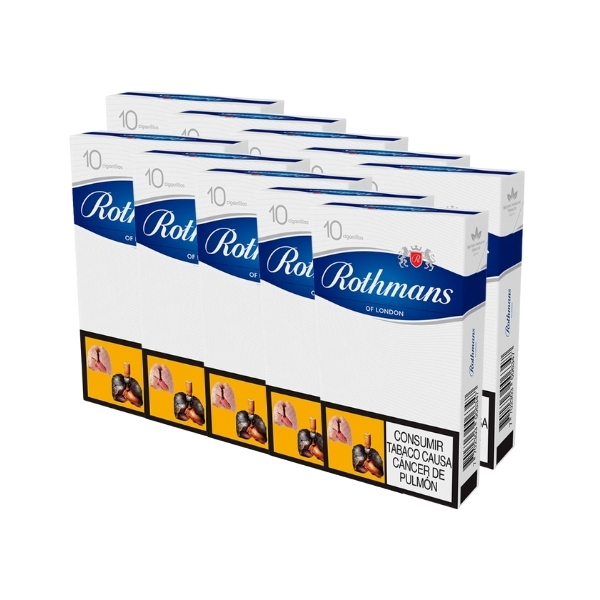 455 CIGARRILLO ROTHMANS BLANCO *10 CJ*50