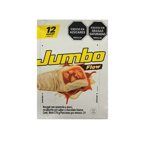 500 CHOCOLATINA JUMBO FLOW BLANCA*12 UNID 48GR CJ*12