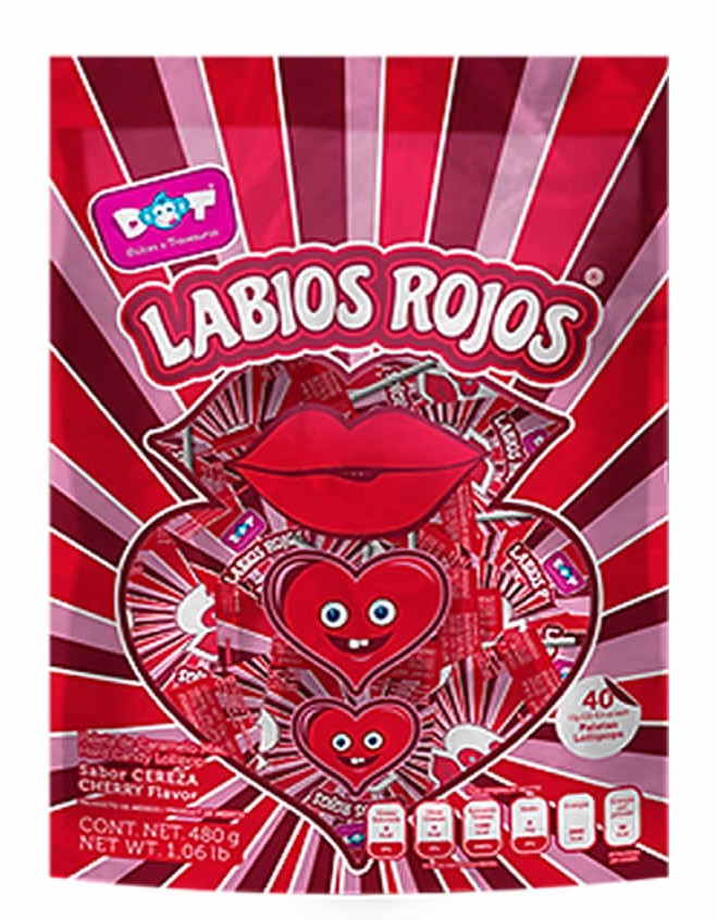 3152 CHUPETA LABIOS ROJOS40 480GR28 - Mayorista AhorroPlus CHUPETA LABIOS ROJOS40 480GR28 Mayorista AhorroPlus
