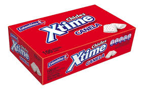 CHICLE XTIME CANELA DISPLAY*100 CJ*24