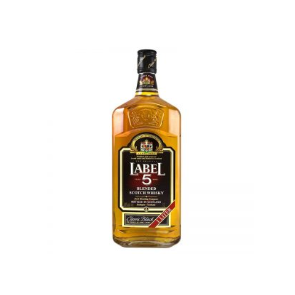 1051 WHISKY LABEL 5 1/2 350ML*24