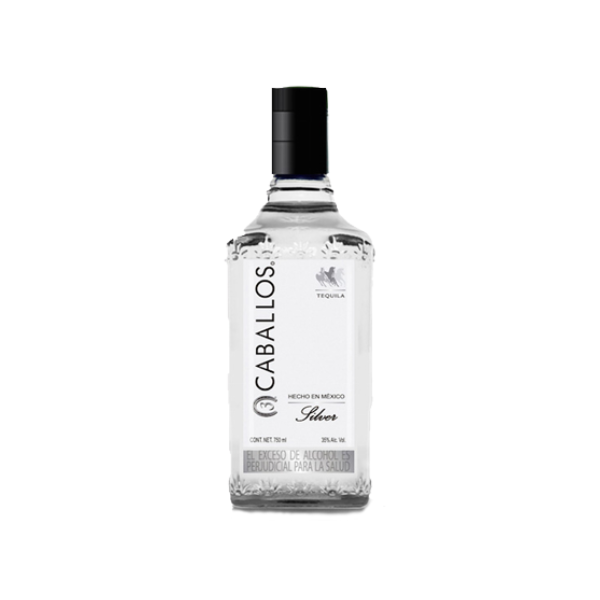1089 TEQUILA TRES CABALLOS SILVER LITRO*12