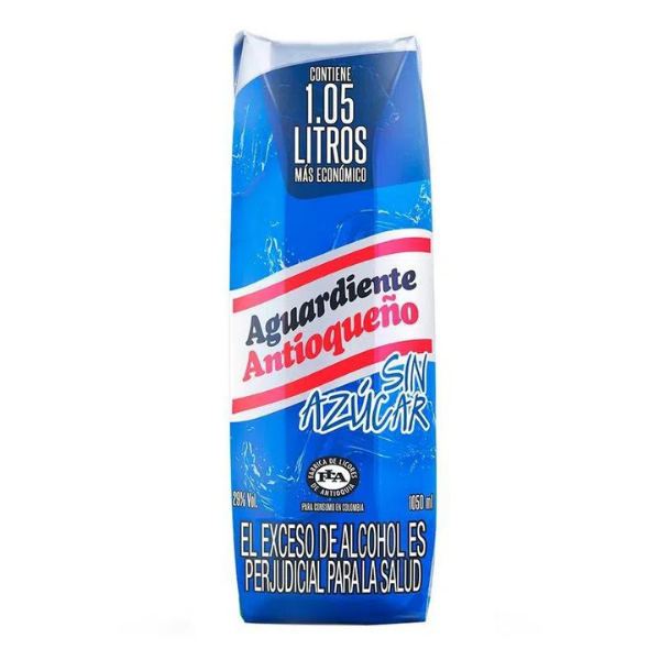 1151 AGUARDIENTE ANTIOQUEÑO AZUL LT 1000*12