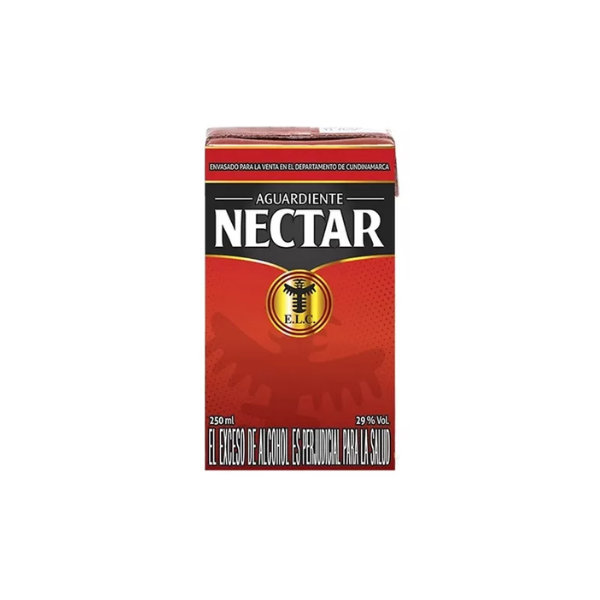 1165 AGUARDIENTE NECTAR ROJO 1/4 250*24