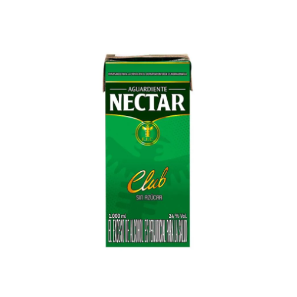 1175 AGUARDIENTE NECTAR CLUB LT 1000*12