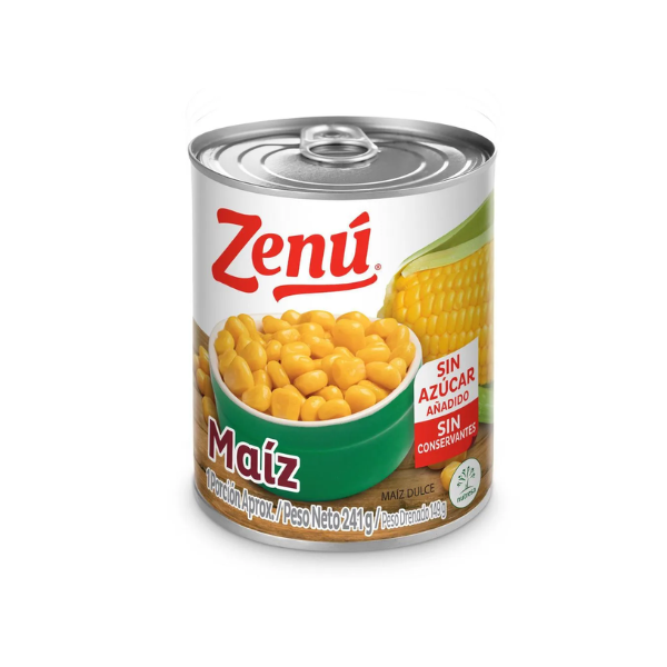 1701 MAIZ DULCE ZENU241GR CJ24   Mayorista AhorroPlus