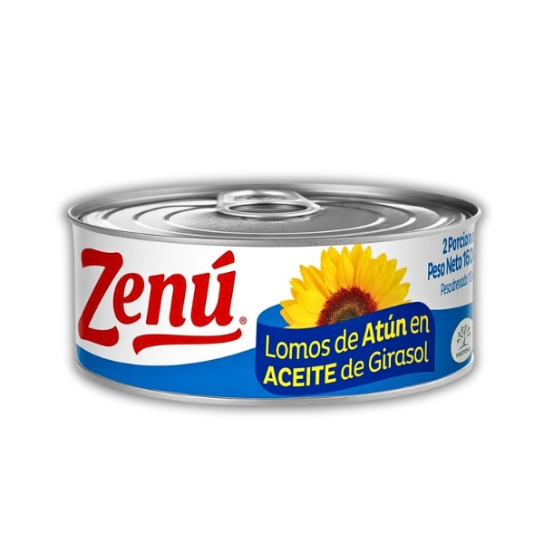 1703 ZENU ATUN LOMOS EN ACEITE DE GIRASOL160GR CJ24   Mayorista AhorroPlus