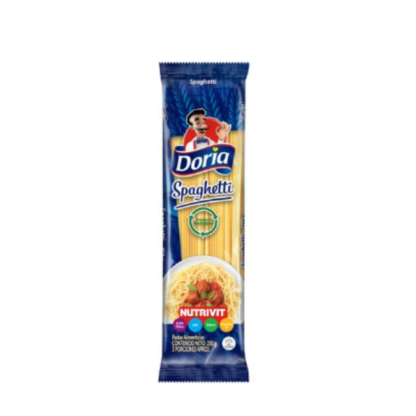 1830 DORIA PASTA SPAGHETTI CLASICA 250GR CJ*24