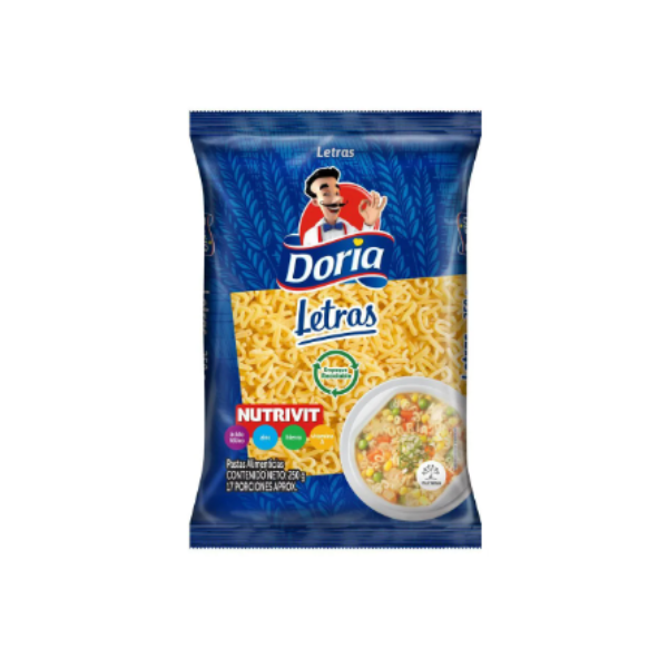 1836 DORIA LETRAS 250GR CJ*24