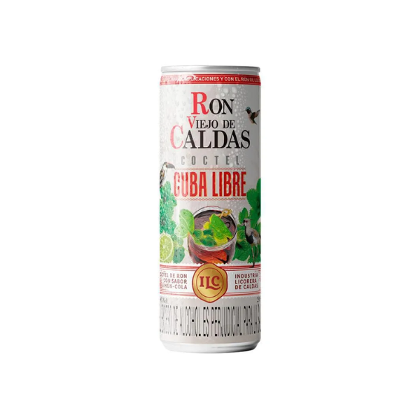 2143 RON CALDAS COCTEL CUBA LIBRE *9% 295ML CJ*24
