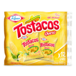 2463 TOSTACOS QUESO PAQ 12 38GR   Mayorista AhorroPlus
