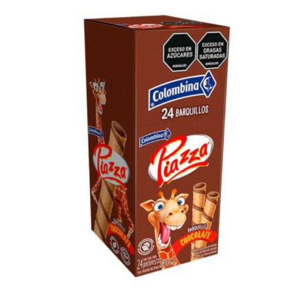 287 BARQUILLO PIAZZA JIR S.CHOCOLATE*24*12 - Mayorista AhorroPlus 287 BARQUILLO PIAZZA JIR SCHOCOLATE2412 Mayorista AhorroPlus