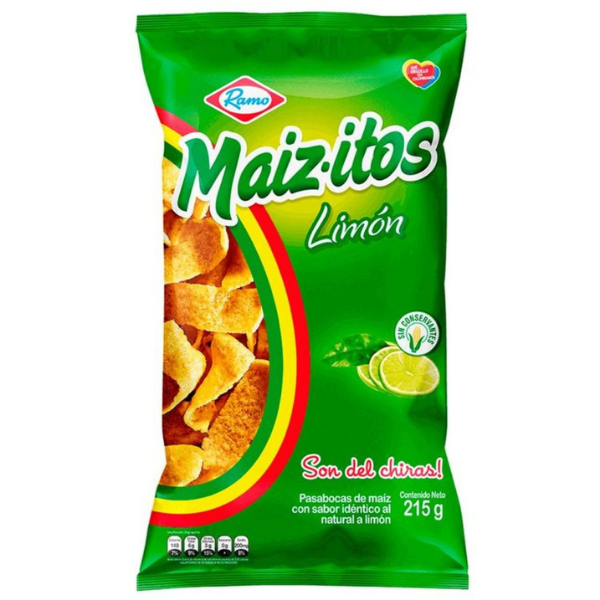 2889 MAIZITOS LIMON 200GR