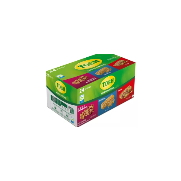 862 BARRA CEREAL TOSH*24 SURTIDA*12