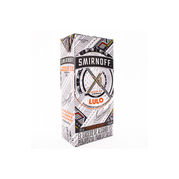 885 VODKA SMIRNOFF LULO LITRO CJ *12