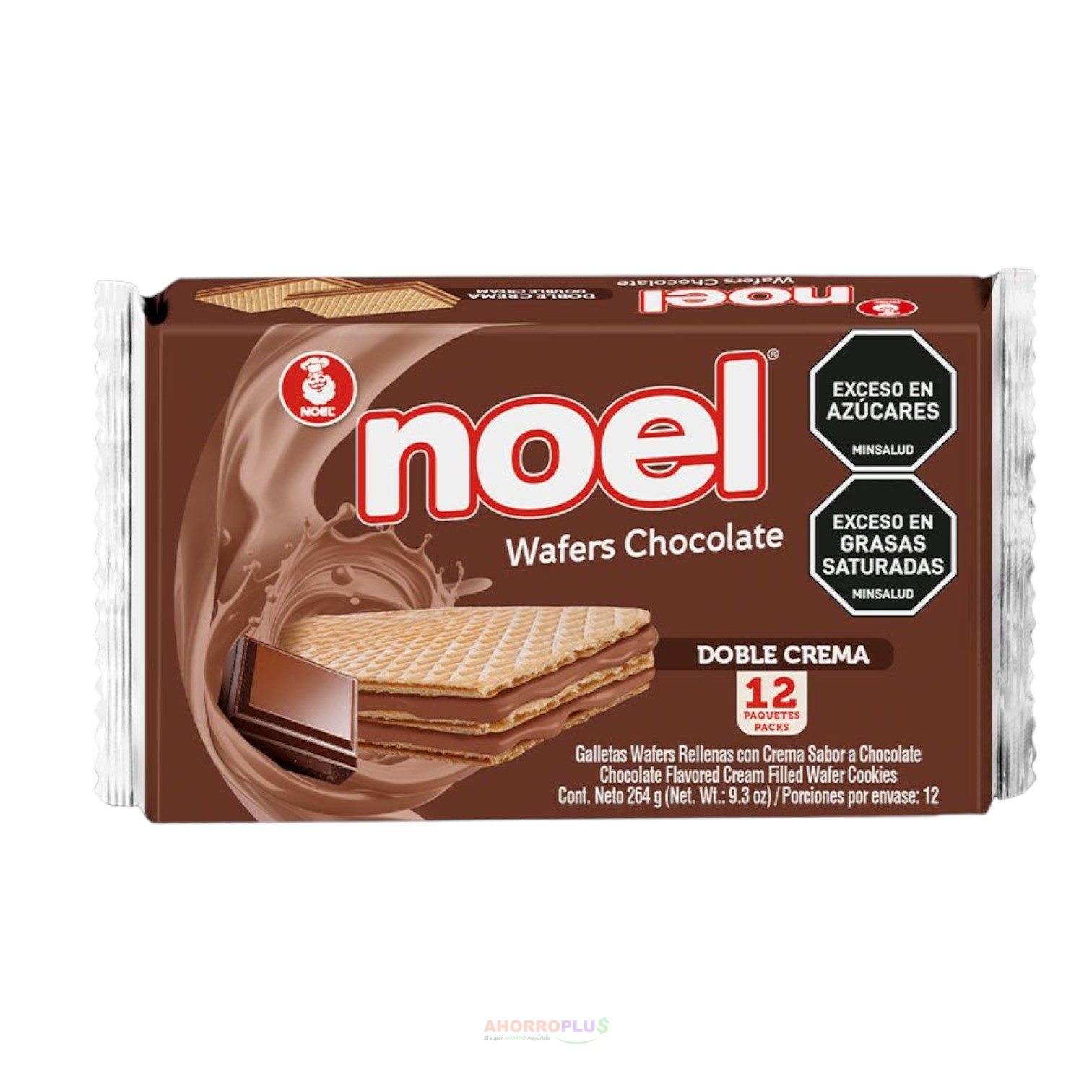 103 GALLETA WAFER NOEL CHOCOLATE DOBLE CREMA *24 *12 - Mayorista AhorroPlus 103 GALLETA WAFER NOEL CHOCOLATE DOBLE CREMA 24 12 Mayorista AhorroPlus