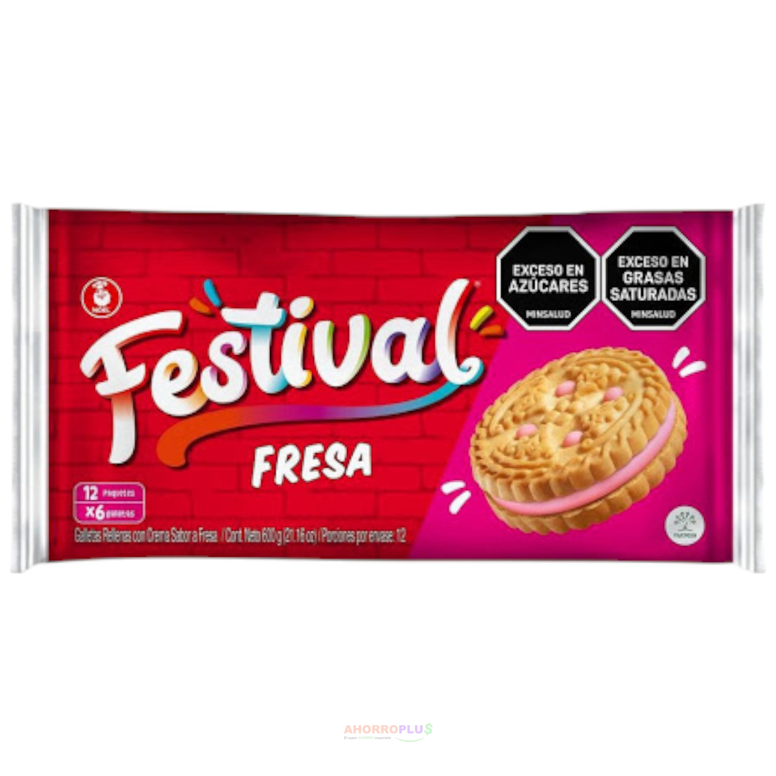 106 GALLETA FESTIVAL_6 S.FRESA _24 - Mayorista AhorroPlus 106 GALLETA FESTIVAL6 SFRESA 24 Mayorista AhorroPlus
