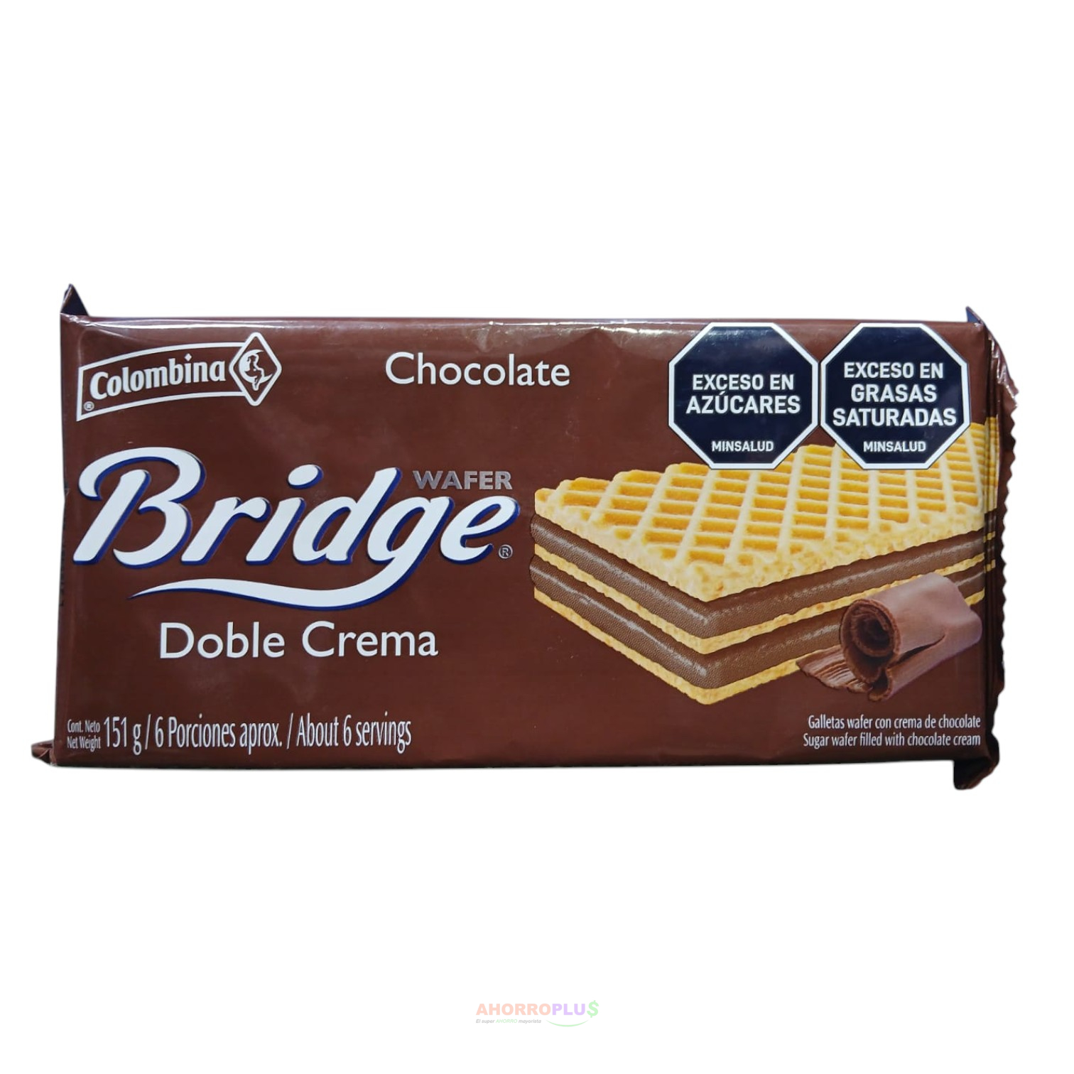 119 GALLETA BRIDGE DOBLE CREMA CHOCOOLATE _24 _151GR - Mayorista AhorroPlus 119 GALLETA BRIDGE DOBLE CREMA CHOCOOLATE 24 151GR Mayorista AhorroPlus