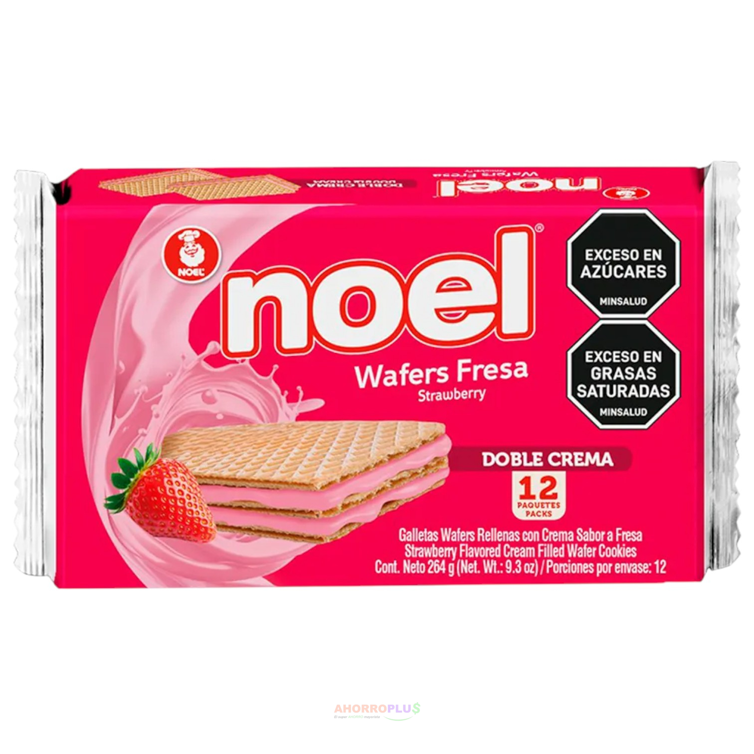 234 GALLETA WAFER NOEL S.FRESA_12 CJ_24 - Mayorista AhorroPlus 234 GALLETA WAFER NOEL SFRESA12 CJ24 Mayorista AhorroPlus