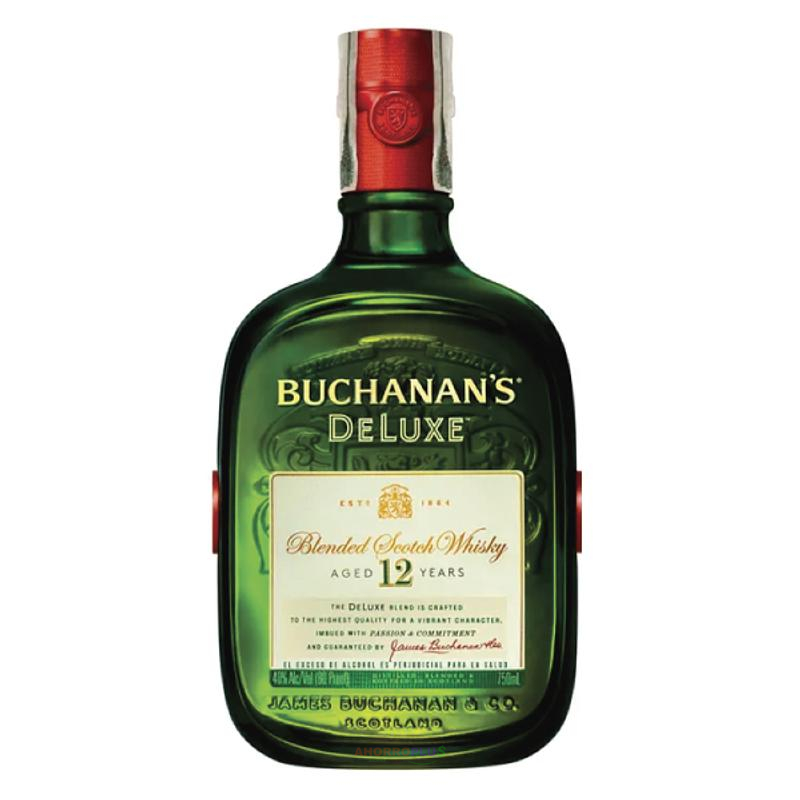 25 WHISKY BUCHANANS 12 BOTELLA CJ12   Mayorista AhorroPlus