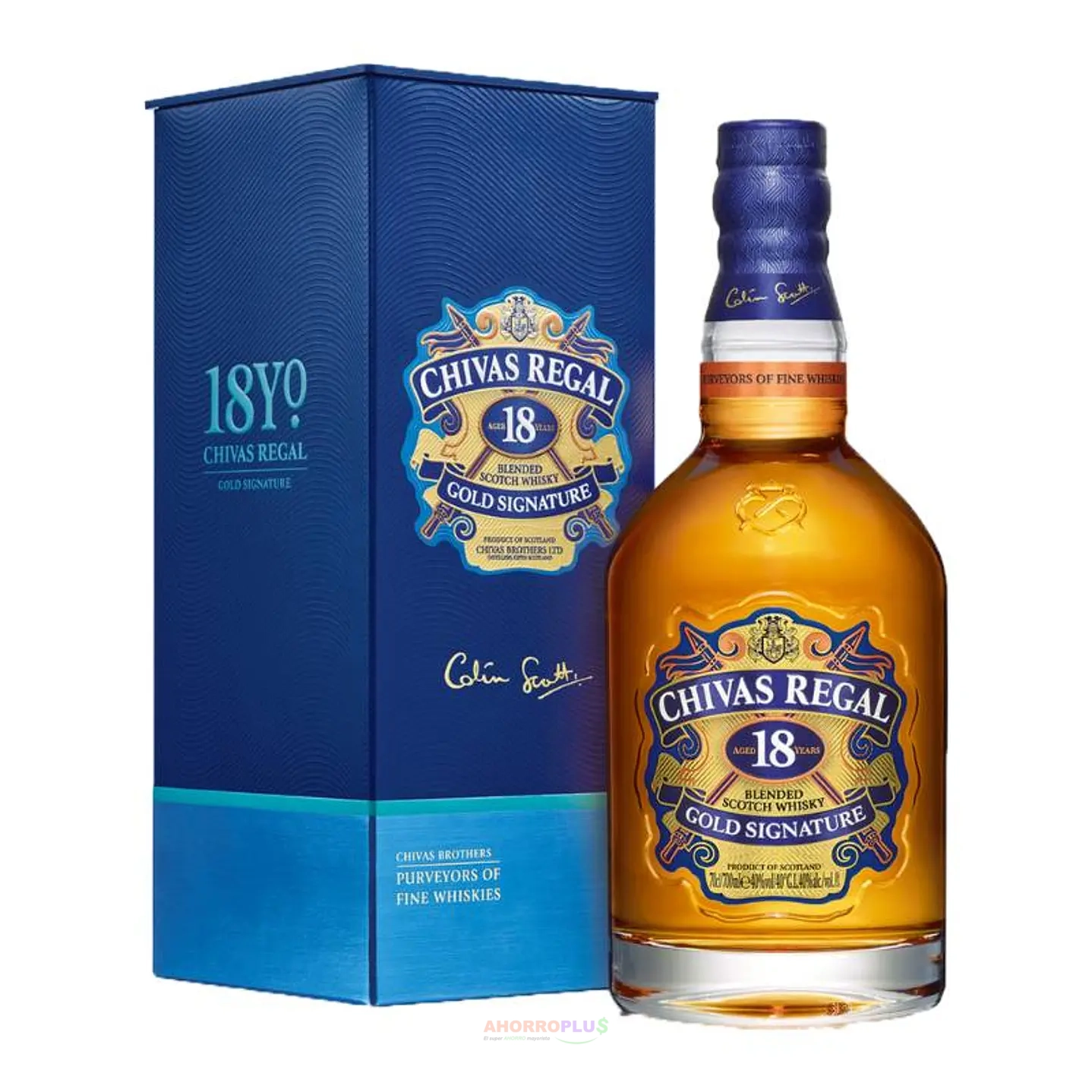 27 WHISKY CHIVAS REGAL BT 18 750C.C - Mayorista AhorroPlus 27 WHISKY CHIVAS REGAL BT 18 750CC Mayorista AhorroPlus