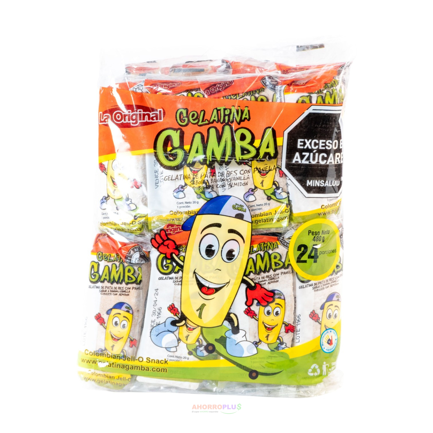 3127 GELATINA DE PATA GAMBA24 480GR - Mayorista AhorroPlus 3127 GELATINA DE PATA GAMBA24 480GR Mayorista AhorroPlus