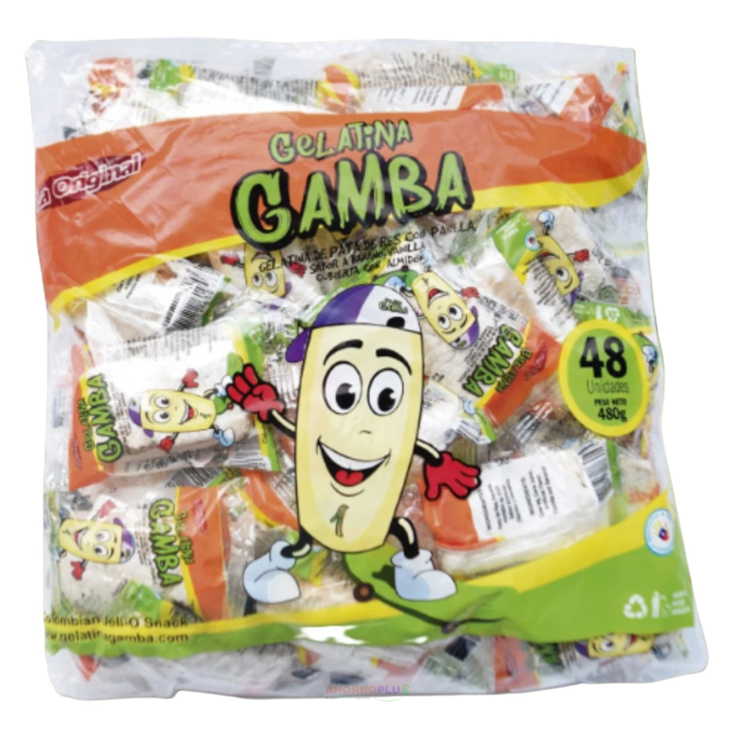 3128 GELATINA DE PATA GAMBA PEQ48 480GR - Mayorista AhorroPlus 3128 GELATINA DE PATA GAMBA PEQ48 480GR Mayorista AhorroPlus