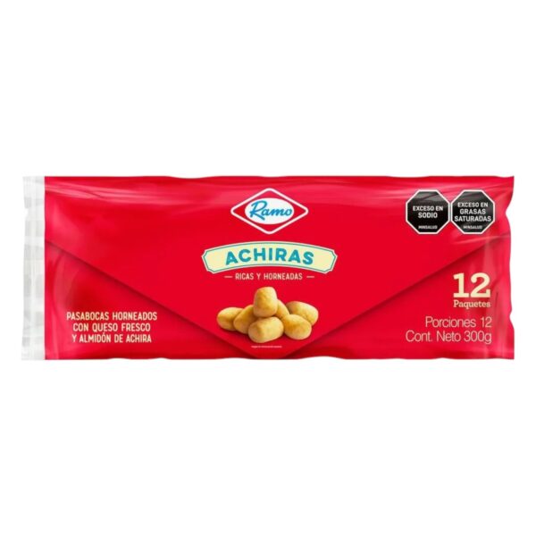 3230 ACHIRAS PAQ*12 300GR