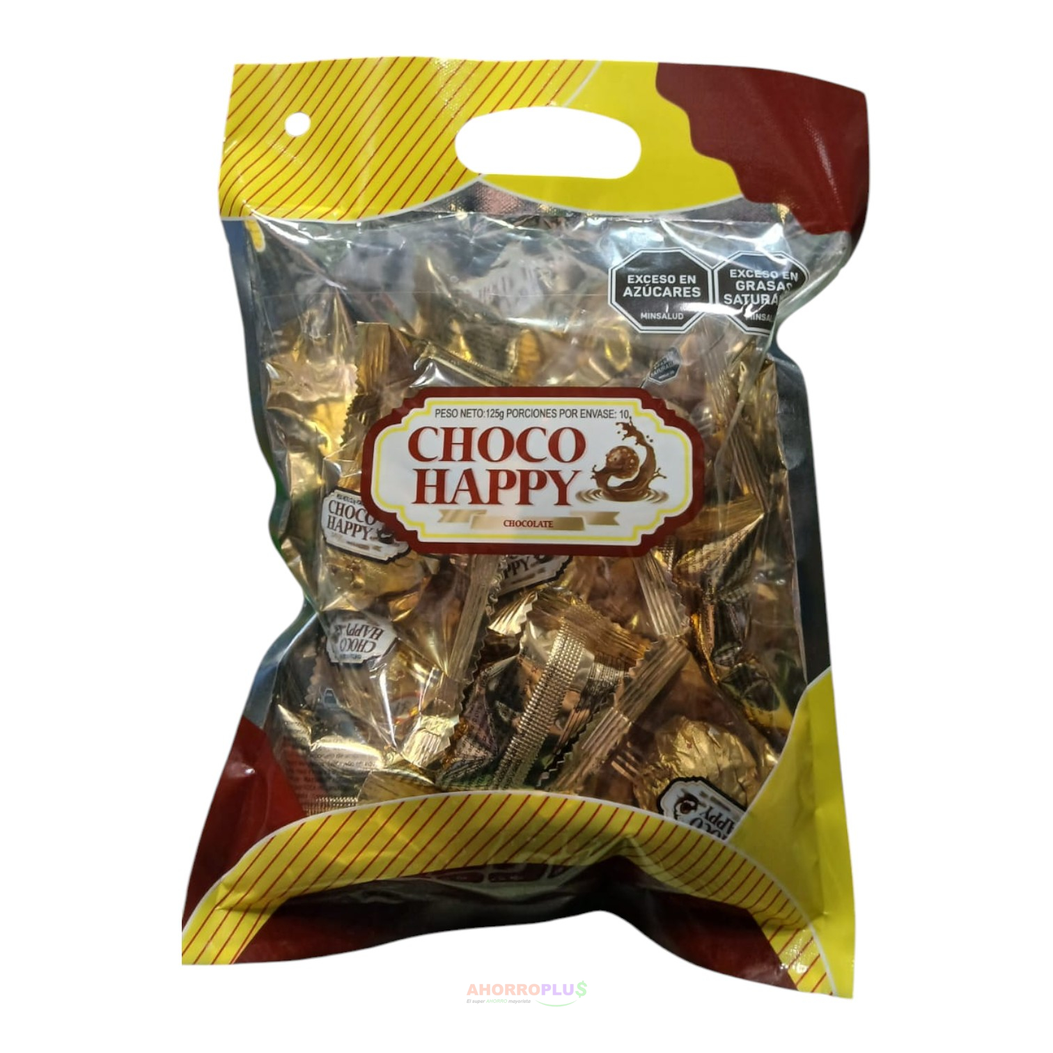 44 CHOCOLATE CHOCOHAPPY BOLSA _24 _10UND - Mayorista AhorroPlus 44 CHOCOLATE CHOCOHAPPY BOLSA 24 10UND Mayorista AhorroPlus