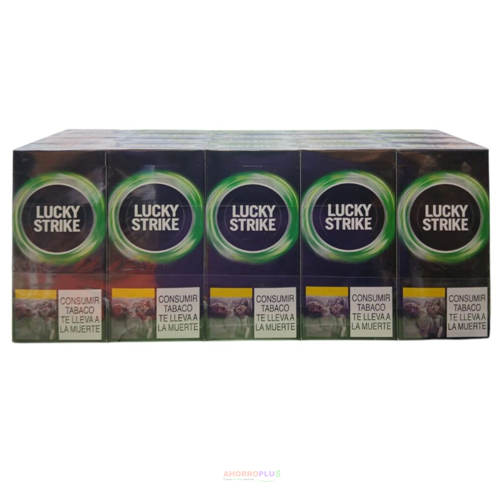 63 CIGARRILLO LUCKY GINSANDIA10 CJ50   Mayorista AhorroPlus