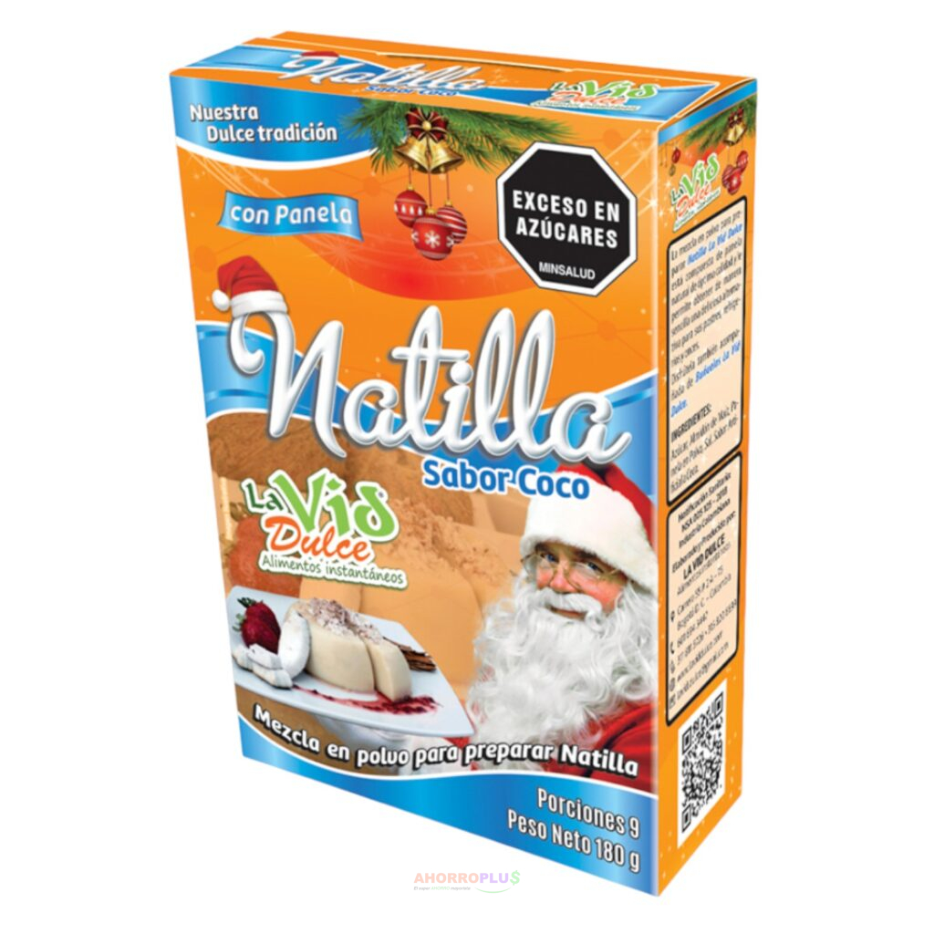 67 NATILLA LA VIS COCO 180GR 20UND NVD   Mayorista AhorroPlus