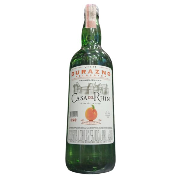 784 VINO CASA DEL RHIN DURAZNO BT