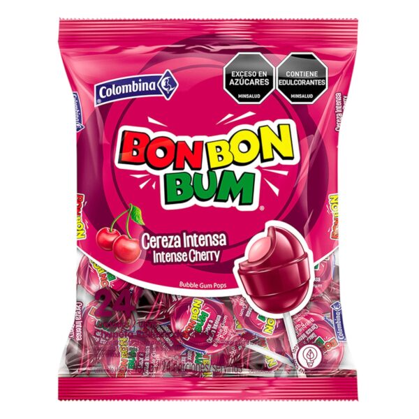 83 CHUPETA BONBONBUM S.CEREZA INTE*24*15
