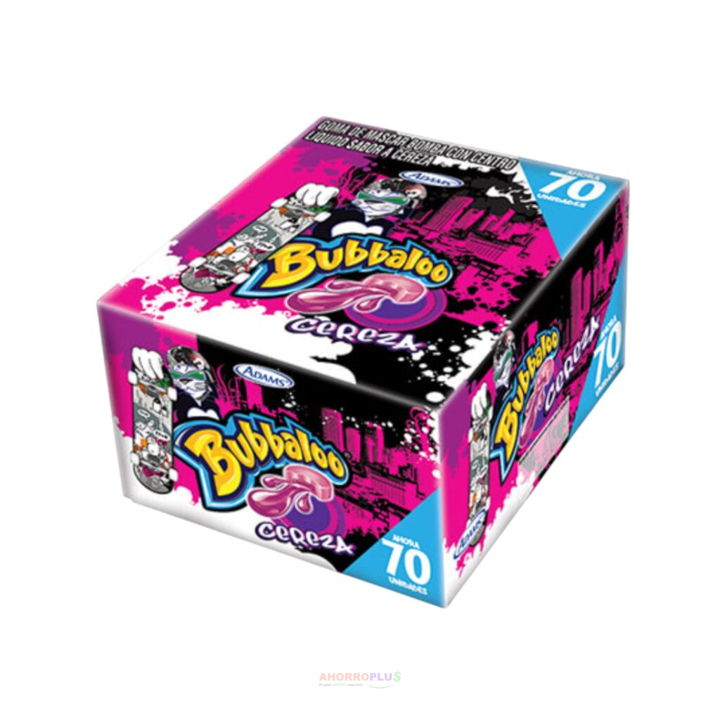 89 CHICLE BUBBALOO S CEREZA CJ32   Mayorista AhorroPlus