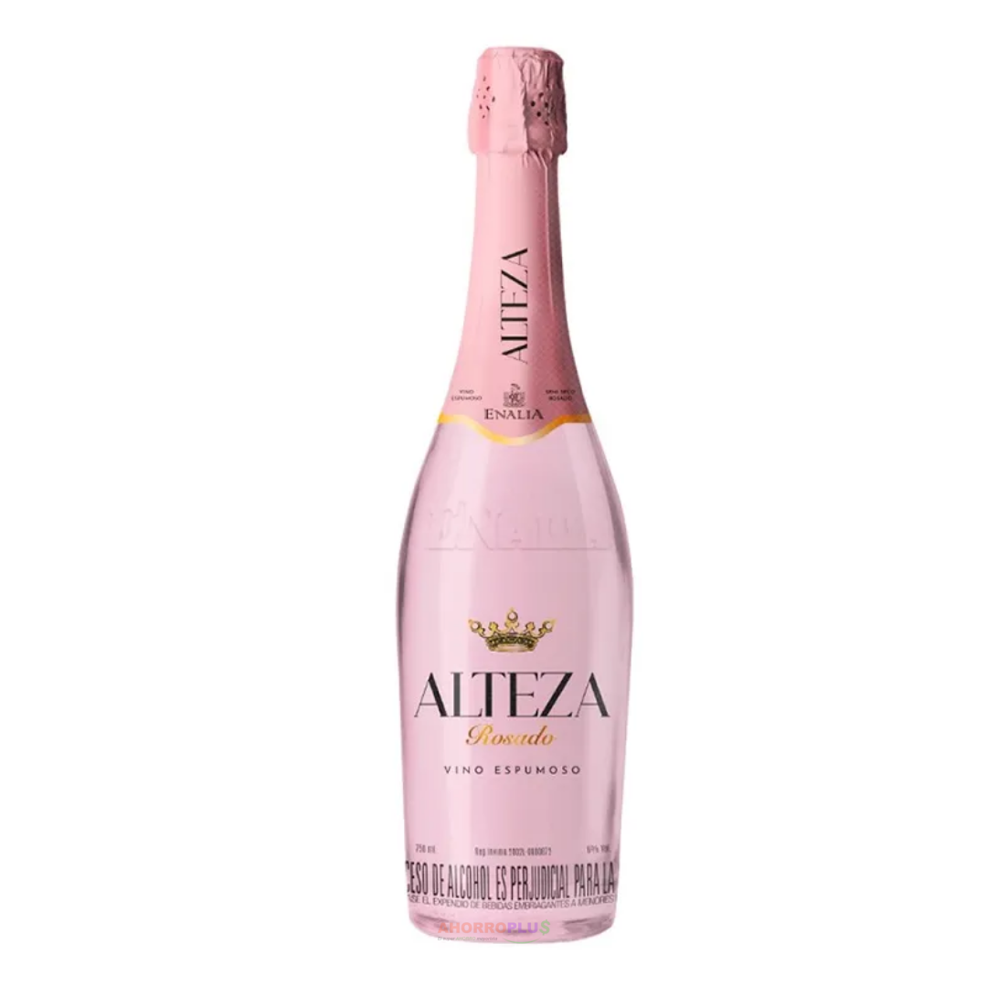 824 VINO ESPUMOSO ROSADO ALTEZA BT CJ12 - Mayorista AhorroPlus 824 VINO ESPUMOSO ROSADO ALTEZA BT CJ12 Mayorista AhorroPlus
