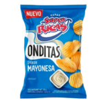 Papas super ricas onduladas mayonesa 105gr