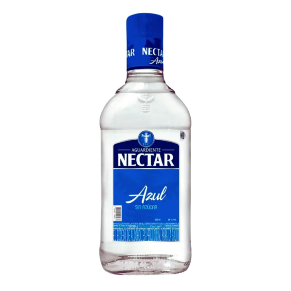 1177 AGUARDIENTE NECTAR AZUL 1/2 375*30