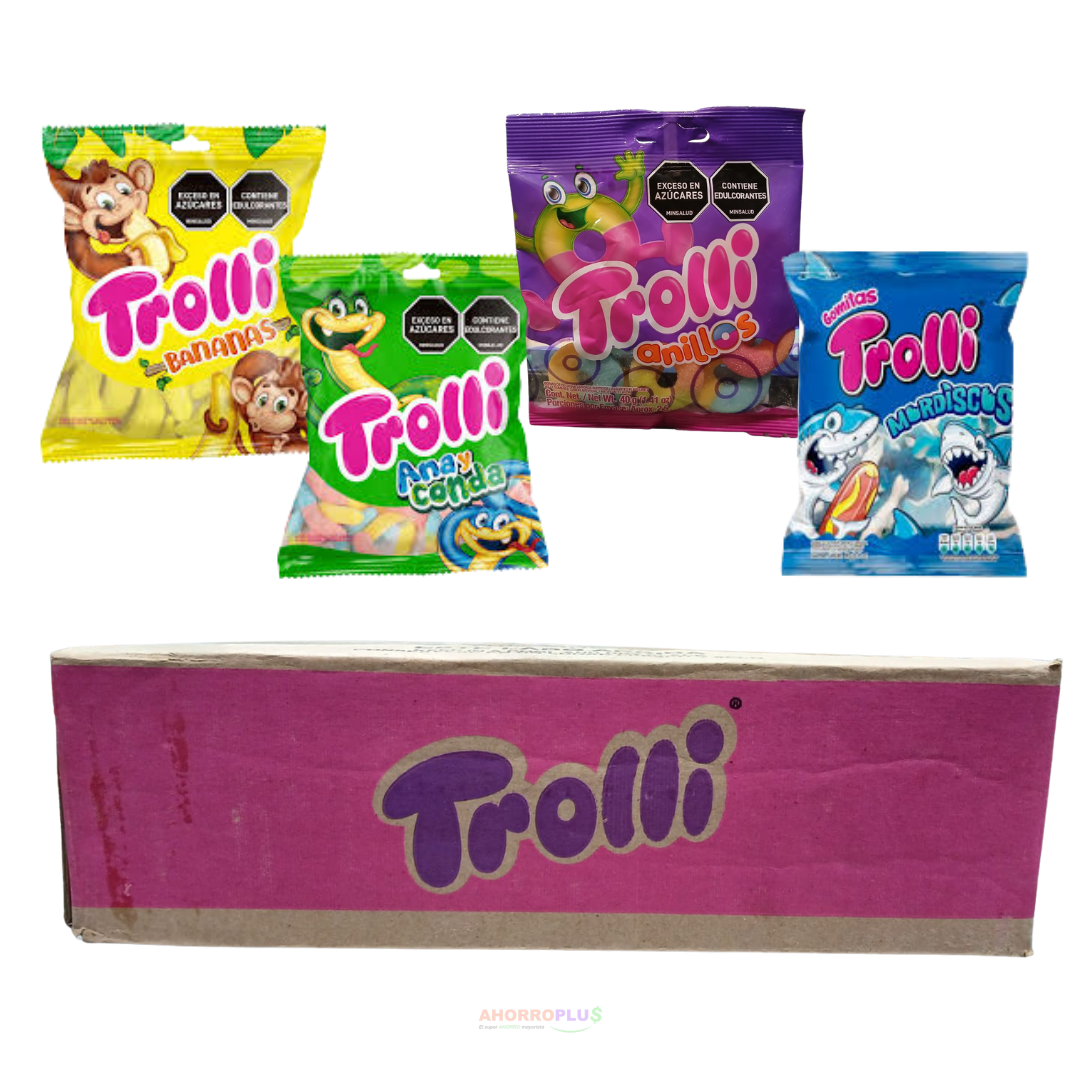 978 GOMAS TROLLI MAGENTABANAOINKMORDEMOCI_40GR CJ_24 - Mayorista AhorroPlus 978 GOMAS TROLLI MAGENTABANAOINKMORDEMOCI40GR CJ24 Mayorista AhorroPlus